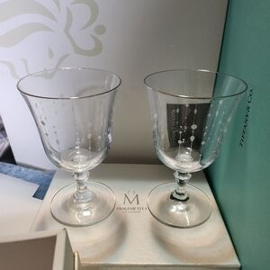 MIKIMOTO WINE GLASS 🍷 🥂  VINTAGE NOT USED
